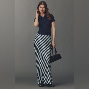 Anthropologie The Tilda Maxi Slip Skirt